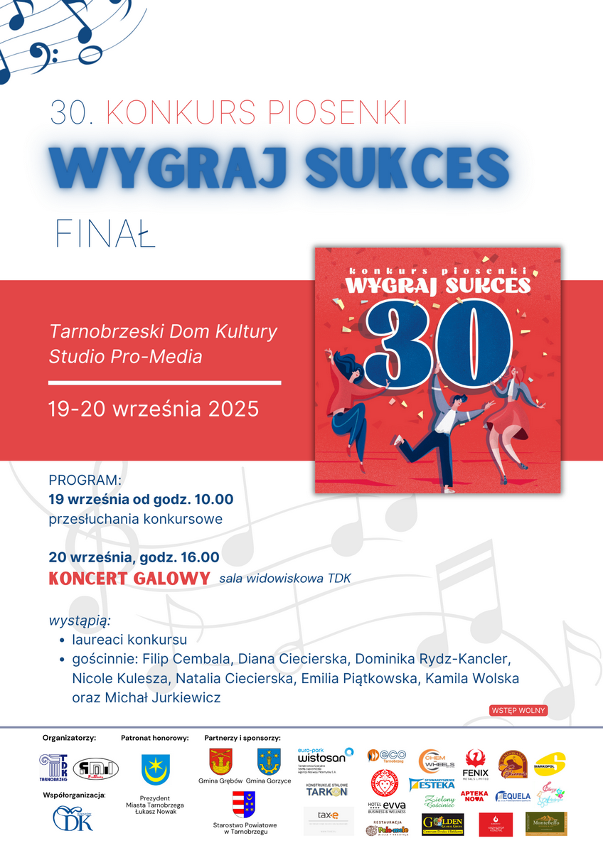 Finał jubileuszowego konkursu „Wygraj Sukces” w Tarnobrzegu